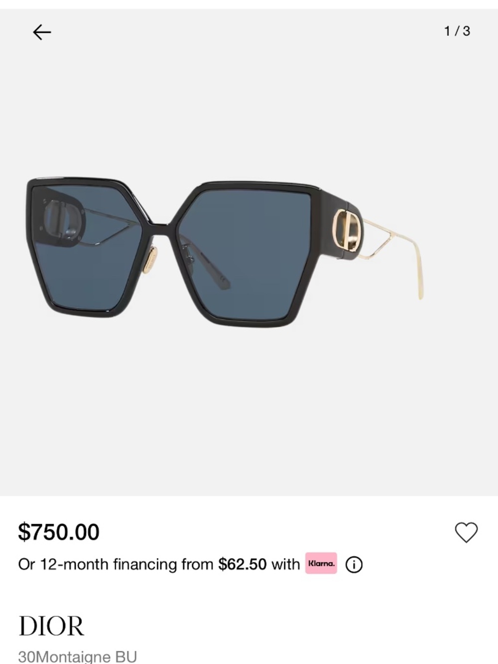 Dior sunglasses